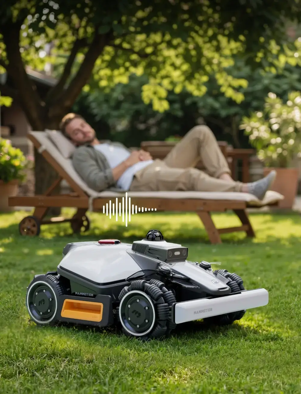 Mammotion Luba mini 2 AWD 1500 LiDAR – robot koszący bez przewodu Mammotion Luba mini 2 AWD 1500 LiDAR robot koszący bez przewodu do ogrodu 1500 m2